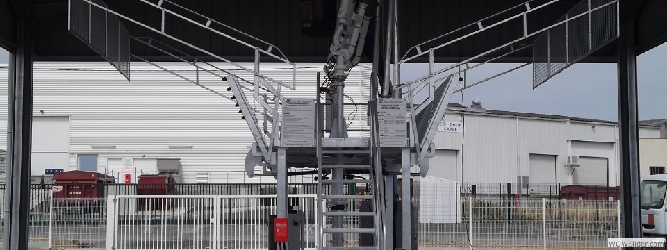 Passerelle chargement