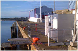 Station avitaillement bateaux